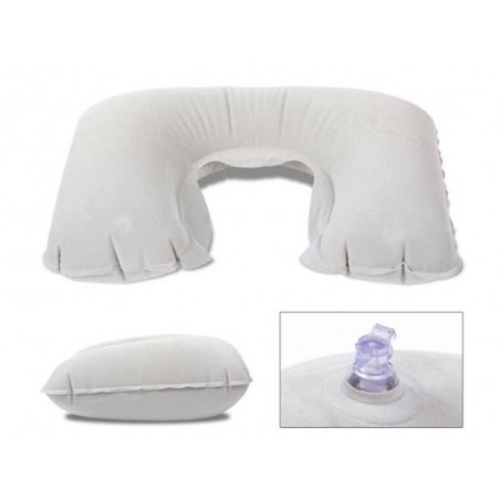 Coussin Voyage Gonflable Repose Nuque Auto Avion Train Doux