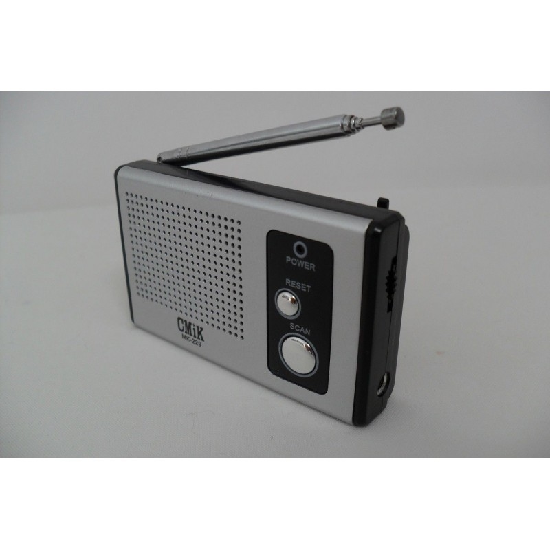 Petite Radio de Poche Style Retro 1 Bande FM Alimentation Piles