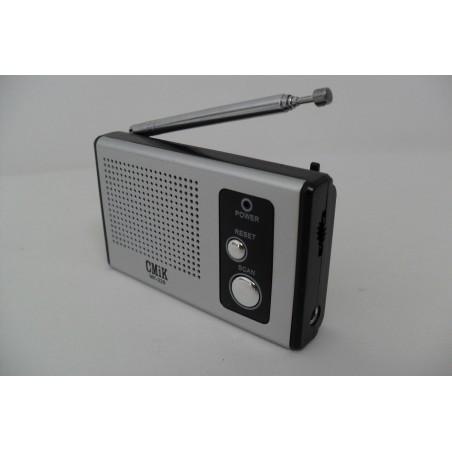 Petite Radio de Poche Style Retro 1 Bande FM Alimentation Piles