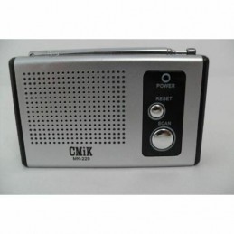 Petite Radio de Poche Style Retro 1 Bande FM Alimentation Piles