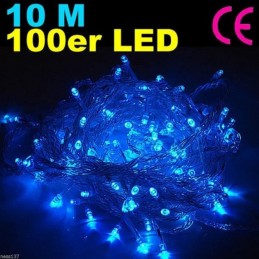 100 LED 10m Bleue Guirlande...