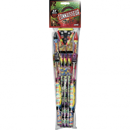 Assortiment Artifices Connaisseur 37 Pièces "Ardi"