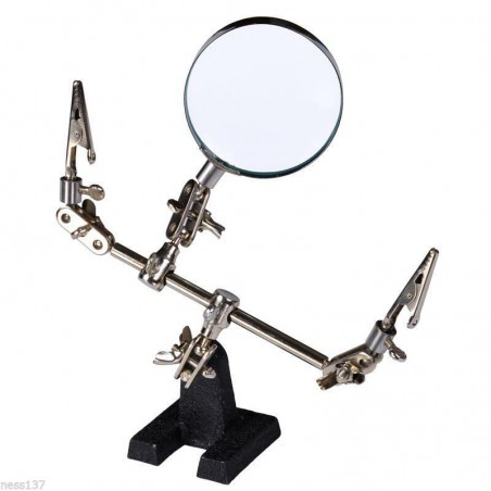 Station de maintien pour Soudure avec Loupe