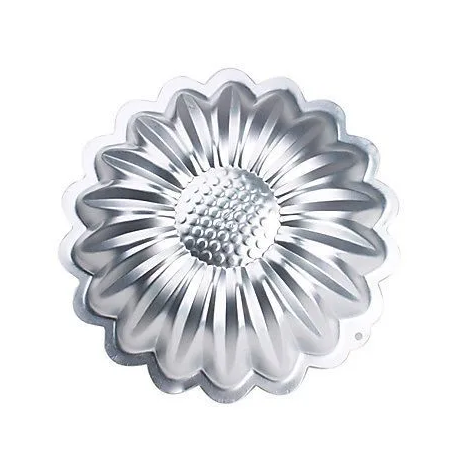 Moule Gâteau En Aluminium "Fleur De Tournesol" Gâteaux Pâtisserie Cake Design