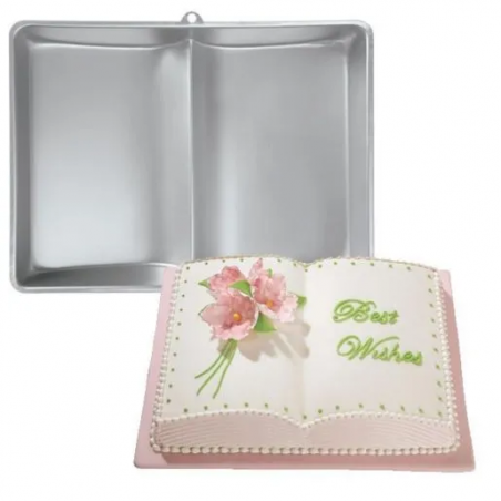 Moule Gâteau En Aluminium "Livre Ouvert" Gâteaux Pâtisserie Cake Design