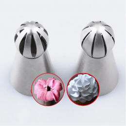 3 Grosses Douilles Russe Sphere Nifty Nozzles Différentes Effet Ruban