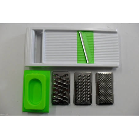 Râpe Mandoline De Cuisine Multifonctions Tout Légume 4 Grilles