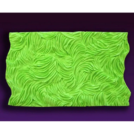 Tapis De Texture Silicone Longue Fourrure Pour Pate À Sucre & D'amande Cake