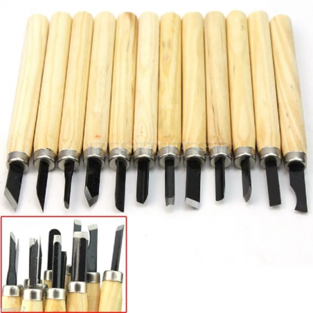 10 Outils De Coupe Ciseaux Gouges Modélisme Outils à Sculpter Le Bois