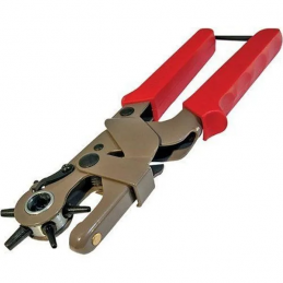 Pince Perforatrice à Tête Rotative en Acier Pro Trou Cuir Ceinture