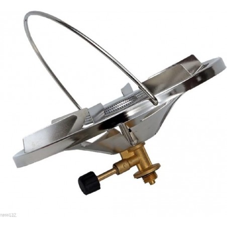 Réchaud à Gaz de Camping FOKER Made in Italy Diam. 21,5 cm 2400W FILETAGE 16*1.5
