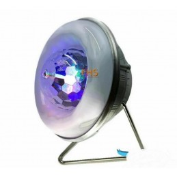 Lampe Solaire Led Rotative Rechargeable Eclairage Laser 30 Led DJ Fete Camping
