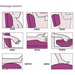Oreiller Coussin Massage Du Cou & Corp Maison Voiture Bureau