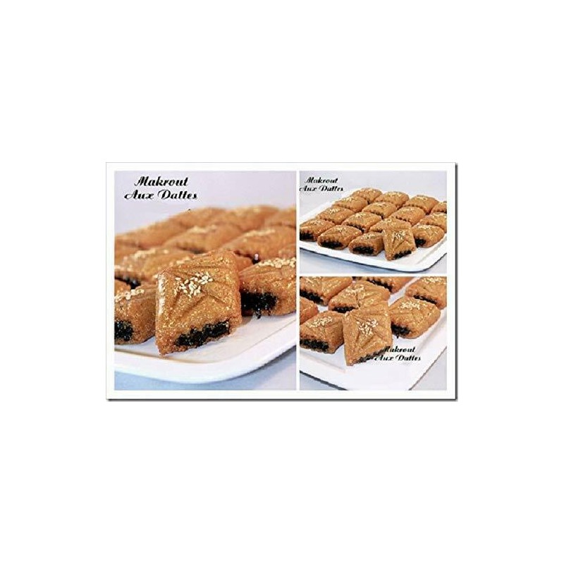 Moule Tampon Poinçonneur "STRIES N°2" Makrout & Gateaux Orientaux