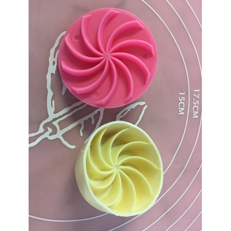 Set 2 Moules Empreinte "Hélice" "Ferfara" Cake Sablé Gateau Oriental