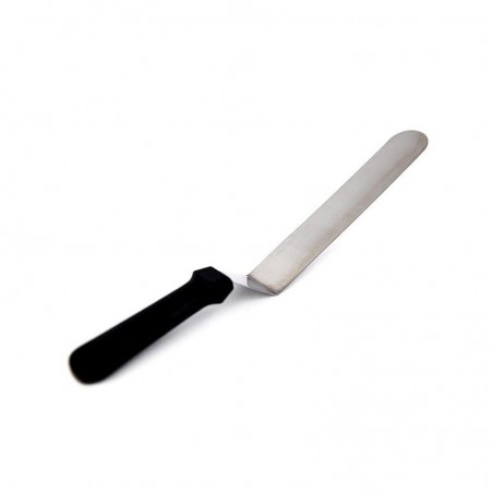Spatule Coudée Lame Inox Souple 19 cm Glaçage Lissage