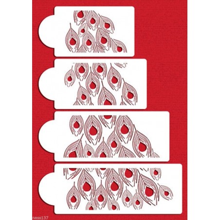 Pochoirs Gateaux Designer Pet Stencils 4 Etages Décoration Patisserie