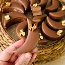 6x Moules Gateaux "LUNE"..."Hlal" Gateaux Orientaux