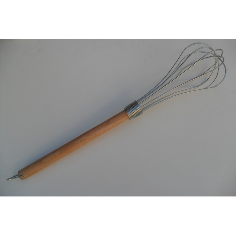 FOUET DE CUISINE À BLANCS PRO 50 CM AVEC POMME LARGE