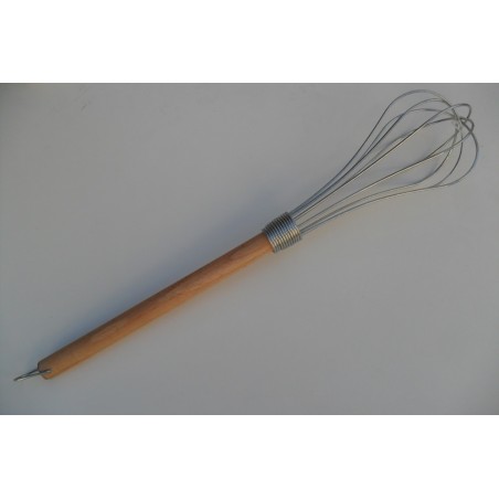 FOUET DE CUISINE À BLANCS PRO 50 CM AVEC POMME LARGE