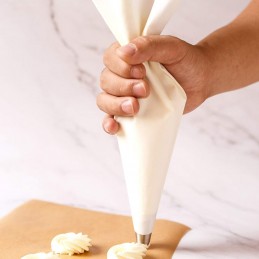 POCHE À DOUILLE EN COTON RÉUTILISABLE PROFESSIONNELLE N° 40