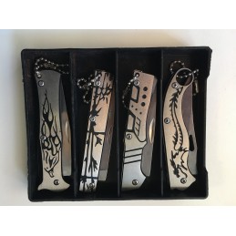 4 PETITS COUTEAUX PLIANTS...