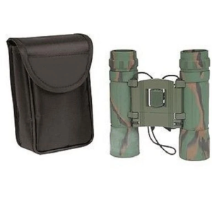 Paire de Jumelles RONGDA Camouflage 12x30 Zoom 101m-1000m Camping Nature Outdoor