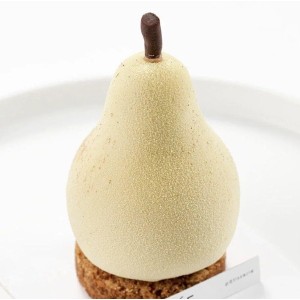 Moule Silicone Souple 15 Petits Fours / Trompe L'oeuil Poires