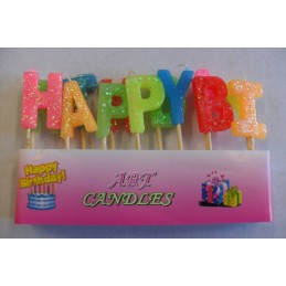 13 Mini Bougies "Happy...