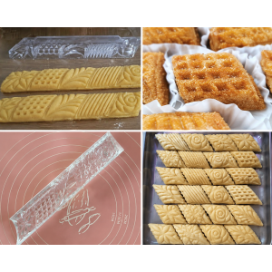 Moule Tampon Poinçonneur Makrout 5 Motifs en 1 Gateaux Orientaux