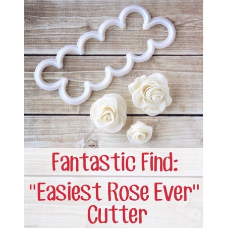 Découpoir Roses Facile Grand Modèle de 15 à 70 mm "Cutter The Easiest Rose Ever"